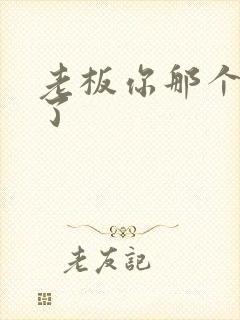 老板你那个太长了