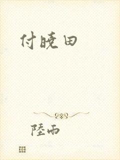付晓田