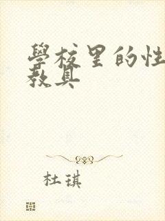 学校里的性教学教具