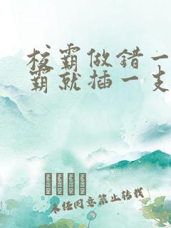 校霸做错一题学霸就插一支笔