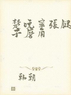 楚晚宁张腿放棋子磨角