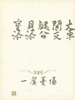 宝贝腿开大点我添添公交车