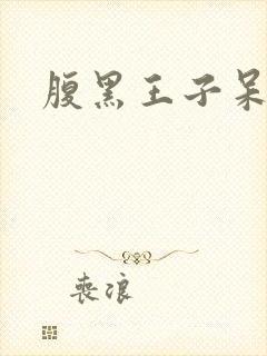 腹黑王子呆呆女