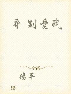 哥 别爱我