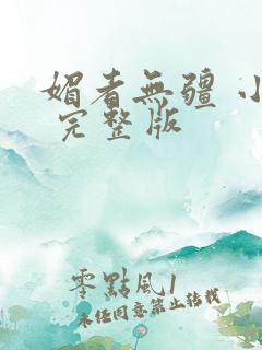 媚者无疆 小说 完整版