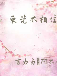 东莞不相信眼泪