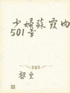 少妇苏霞肉欲第501章