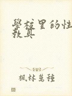 学校里的性教学教具