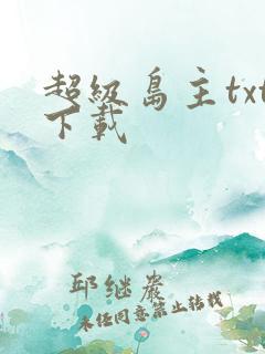 超级岛主txt下载
