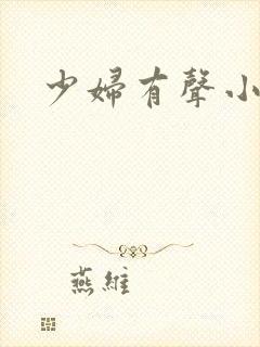 少妇有声小说