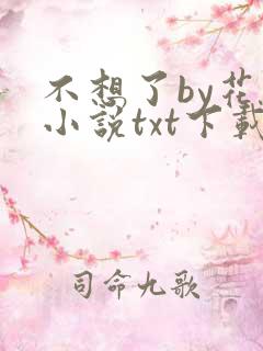 不想了by花卷小说txt下载