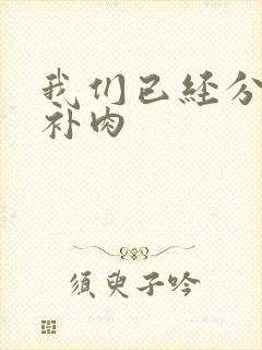 我们已经分手了补肉