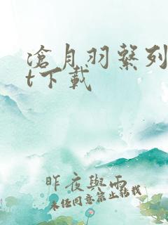 沧月羽系列txt下载