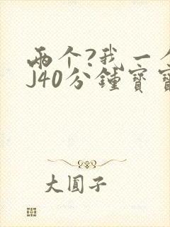 两个?我一个BJ40分钟宝宝