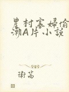 农村寡妇偷人高潮A片小说