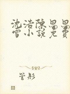 沈浩陈思思秦菲雪小说免费阅读笔下载