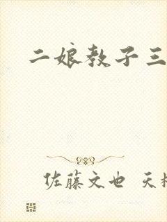 二娘教子三人浪