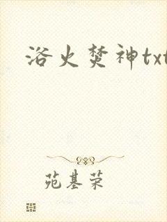 浴火焚神txt