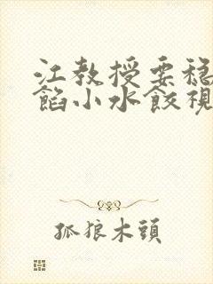 江教授要稳住肉馅小水饺视频