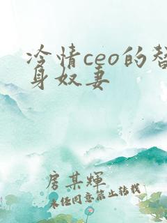 冷情ceo的替身奴妻