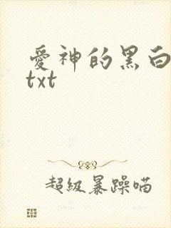 爱神的黑白羽翼txt