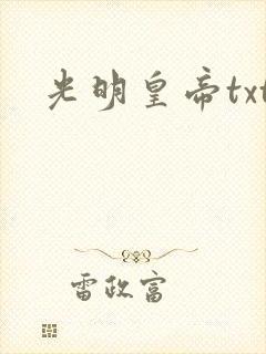 光明皇帝txt