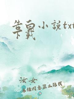 告白小说txt下载