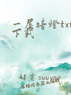 一屋暗灯txt下载