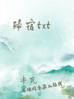 归宿txt