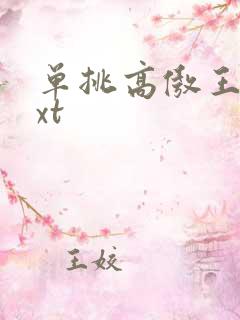 单挑高傲王子txt
