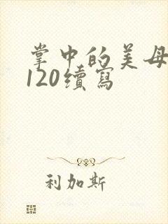 掌中的美母版主120续写