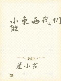 小东西我们厨房做