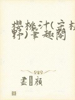 樱桃汁(宋枝江野)笔趣阁