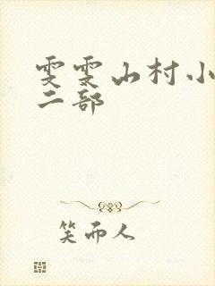 雯雯山村小说第二部
