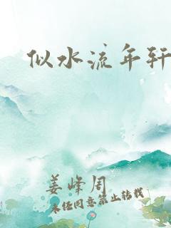 似水流年轩辕悬