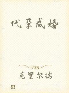 代孕成婚