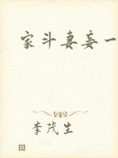 家斗妻妾一家欢