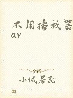 不用播放器的gav