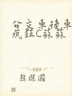 公交车后车座的疯狂C苏苏