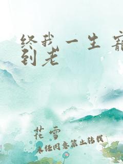 终我一生 宠你到老