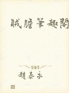 贼胆笔趣阁