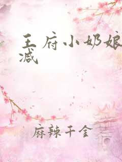 王府小奶娘未删减