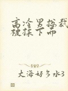 高冷男总裁憋尿被揉下面