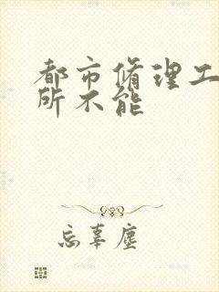 都市修理工之无所不能