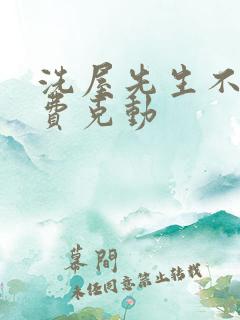 洗屋先生不打马费克动