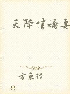 天降俏娇妻