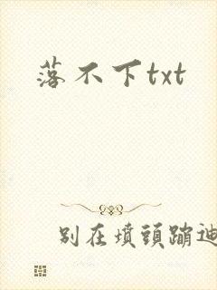落不下txt