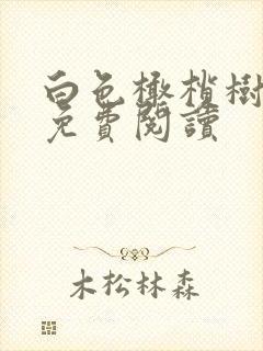 白色橄榄树全文免费阅读