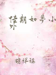 佳期如梦小说番外