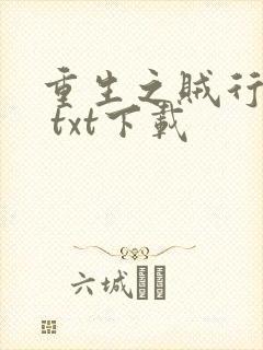 重生之贼行天下 txt下载